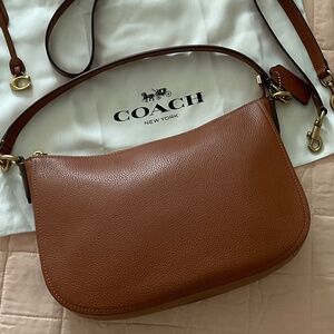 Chelsea Pebbled Leather Top Handle Bag
